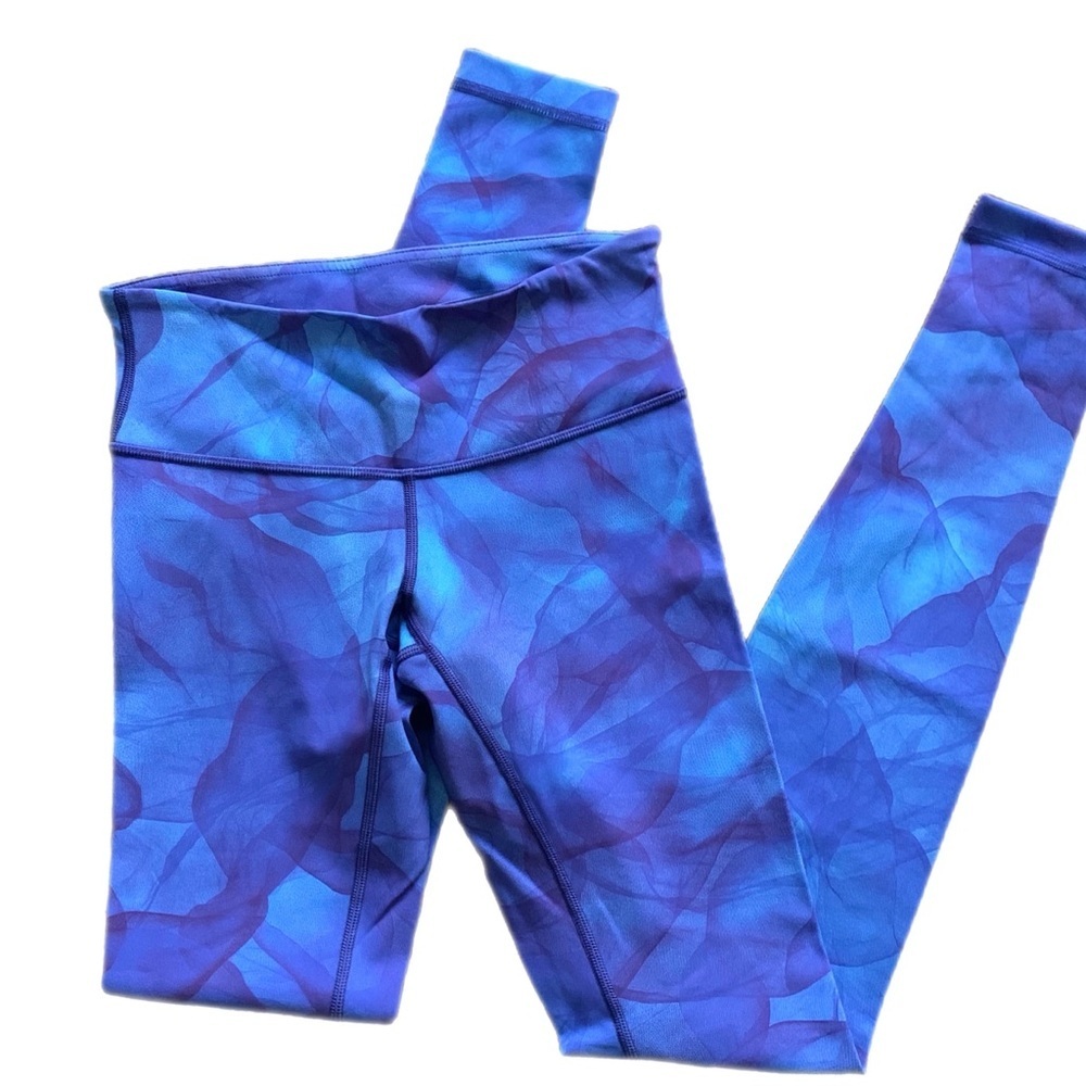 Lululemon Wunder Under Pant III Midnight Tulle Multi - Picture 2 of 14